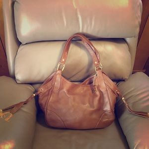 Brand new Juicy Couture brown leather tote bag